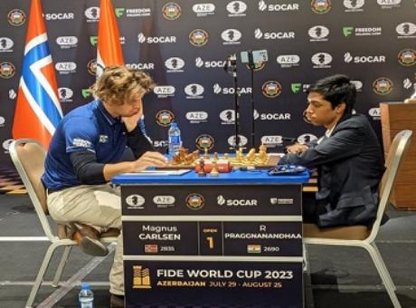Carlsen appears but only draws in Olympiad round 2